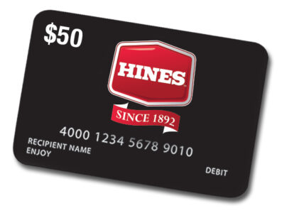 HINES Visa Gift Card